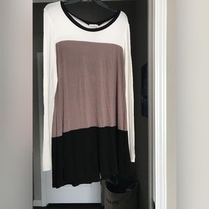 Color block dress